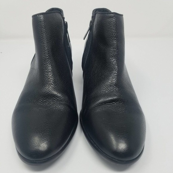 Sam Edelman Women's Black Betty Ankle Boots Booties Almond Toe Size 7.5W (Wide). - Picture 2 of 13